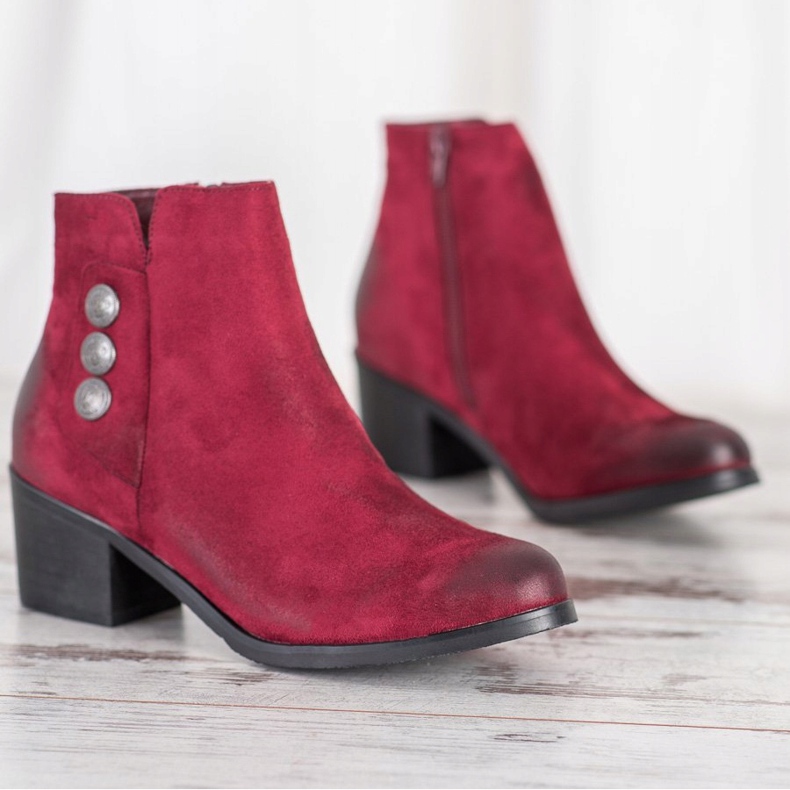 Goodin Botas casuais vermelho 1 Goodin Botas casuais vermelho 1