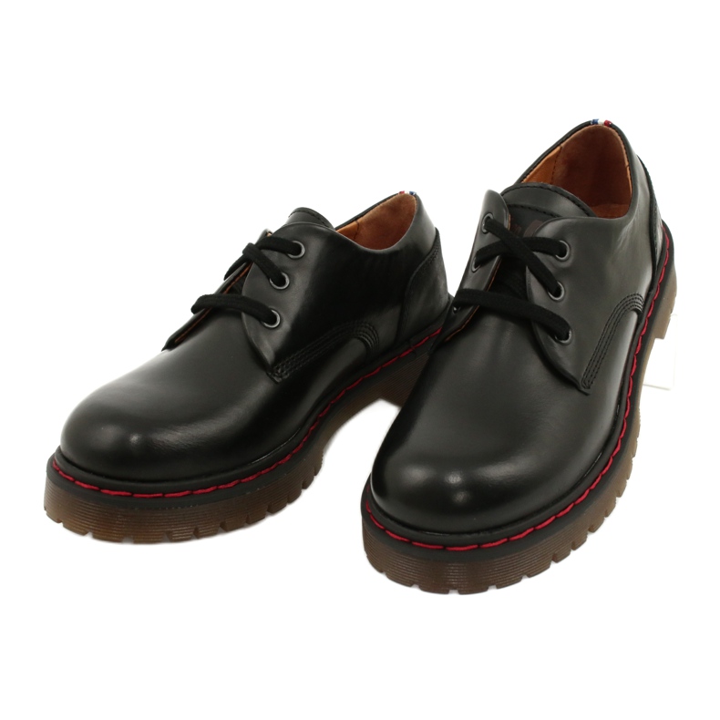 Lee Cooper LCJPL-20-01-021 botas de couro preto 2