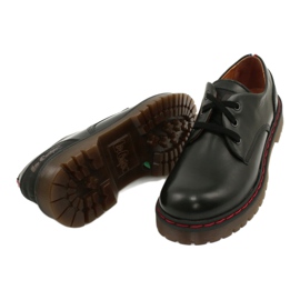 Lee Cooper LCJPL-20-01-021 botas de couro preto 3