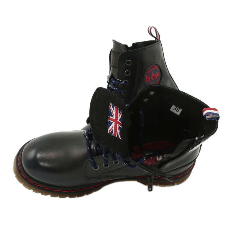 Lee Cooper Botas LCJPL-20-01-014 Marinha preto azul marinho 5