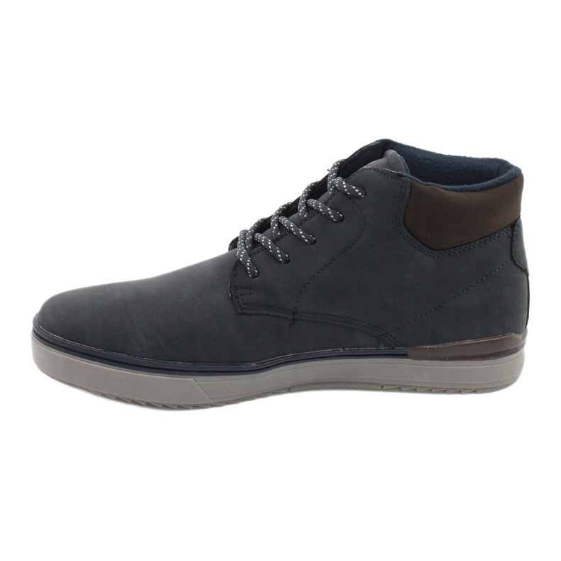 Sapato masculino Lee Cooper LCJ-20-29-063B marrom azul-marinho 1