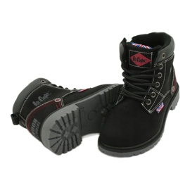 Trappers infantis amarrados em um zíper preto de Lee Cooper 3