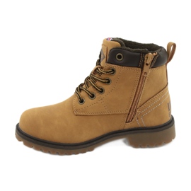 Lee Cooper KID CAMEL Trappers amarrados com zíper amarelo 1 Lee Cooper KID CAMEL Trappers amarrados com zíper amarelo 1