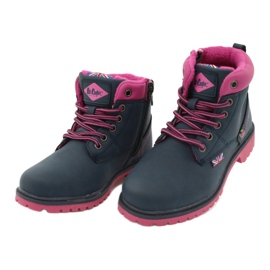 Lee Cooper Trappers infantis em um controle deslizante azul marinho 2