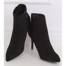 Botas pretas em salto alto preto 9468 preto 1