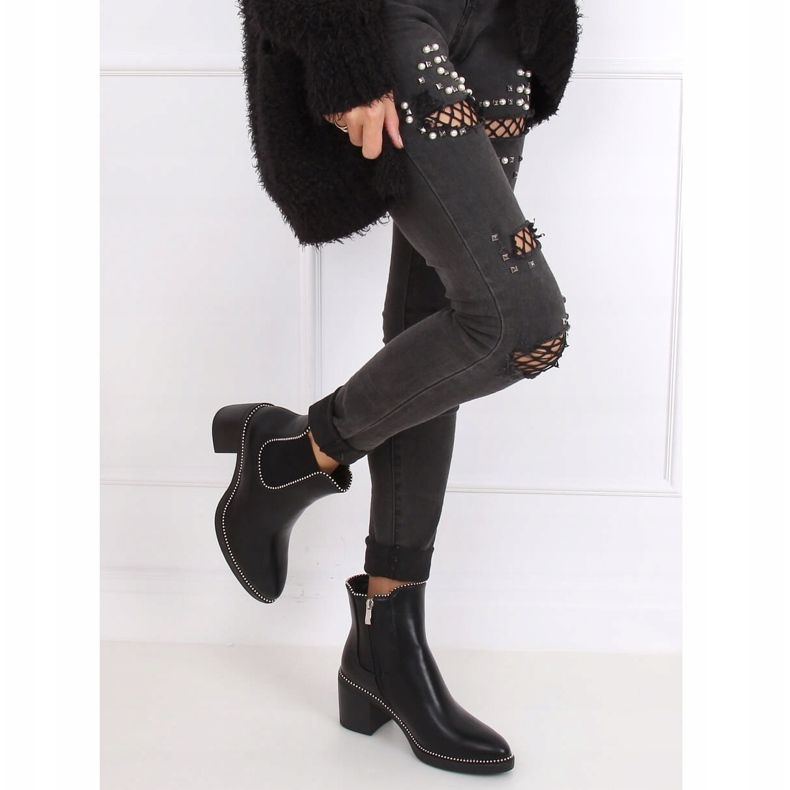 Botas pretas Chelsea, pretas 15671 pretas preto 1