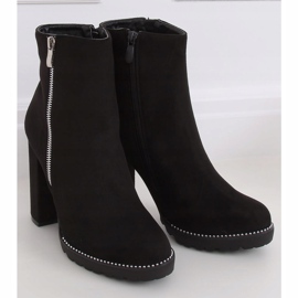 Botas pretas de salto alto BM287 pretas preto 1