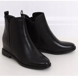 Botas pretas Chelsea com saltos ocultos 0-361 Pretas preto 1
