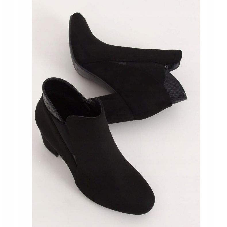 Botas no poste preto K-99107-2 Preto 1