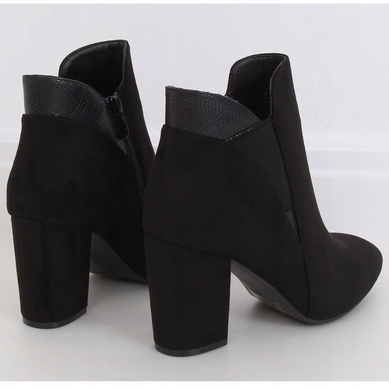 Botas no poste preto K-99107-2 Preto 2