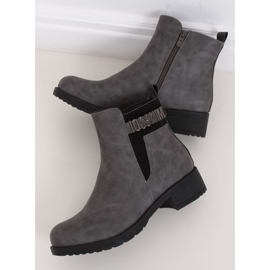 Botas cinza feminino cinza 1210A-PA cinza 1