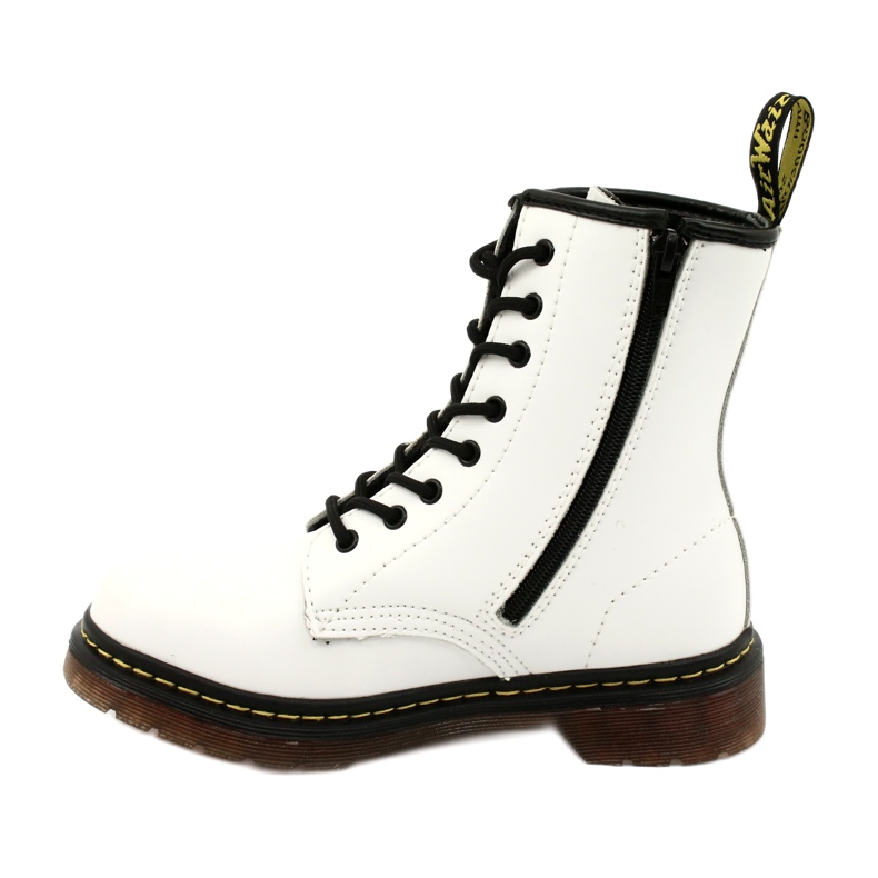 Botas brancas Mckey GL429 WH branco preto 1
