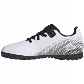 Chuteiras Adidas X GHOSTED.4 H&L Tf Jr FW9573 multicolorido branco 2 Chuteiras Adidas X GHOSTED.4 H&L Tf Jr FW9573 multicolorido branco 2