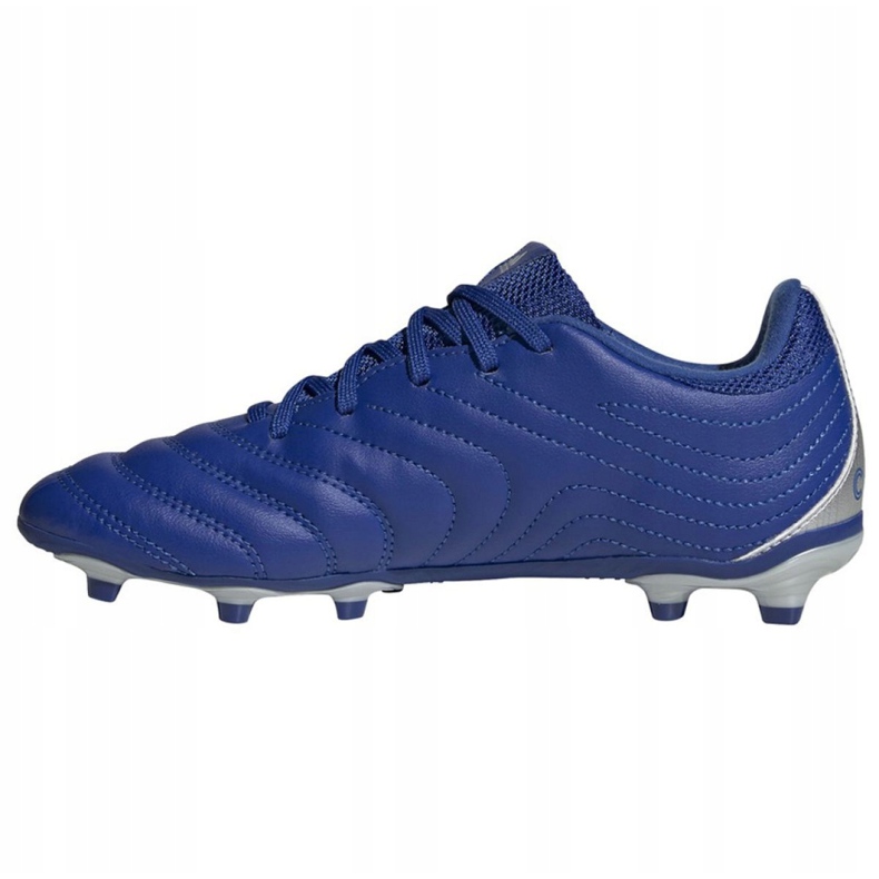 Chuteiras adidas Copa 20.3 Fg Jr EH1810 branco azul 2