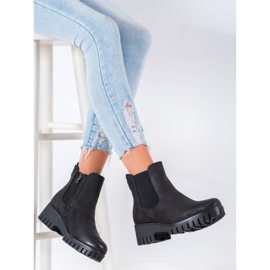 Goodin Chelsea botas On Platfortma preto 2