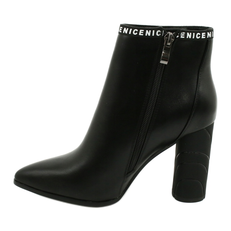 Filippo Botas de couro eco feminino preto dbt1547/20 bk 1