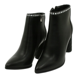 Filippo Botas de couro eco feminino preto dbt1547/20 bk 2