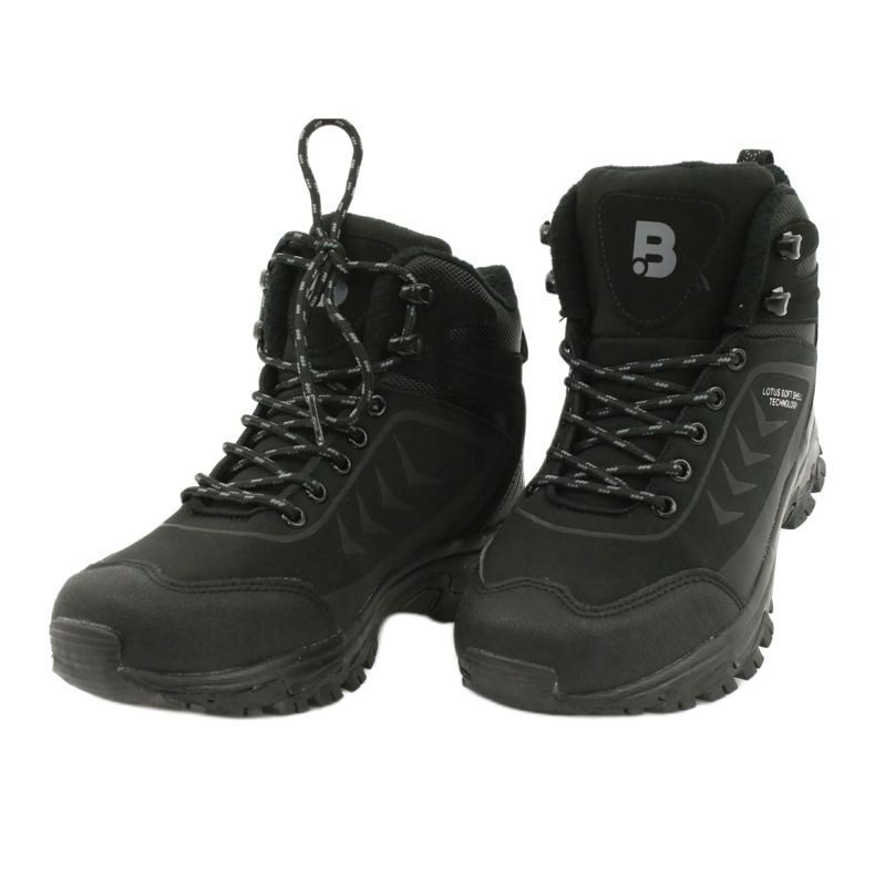 McBraun High sports softshell trekking preto 9TR37-1405 2