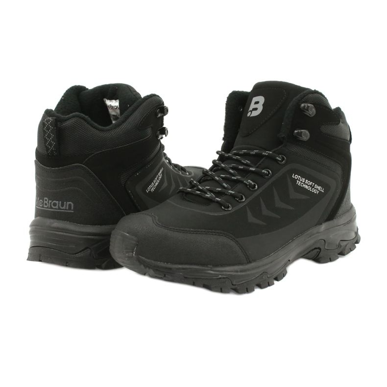 McBraun High sports softshell trekking preto 9TR37-1403 4