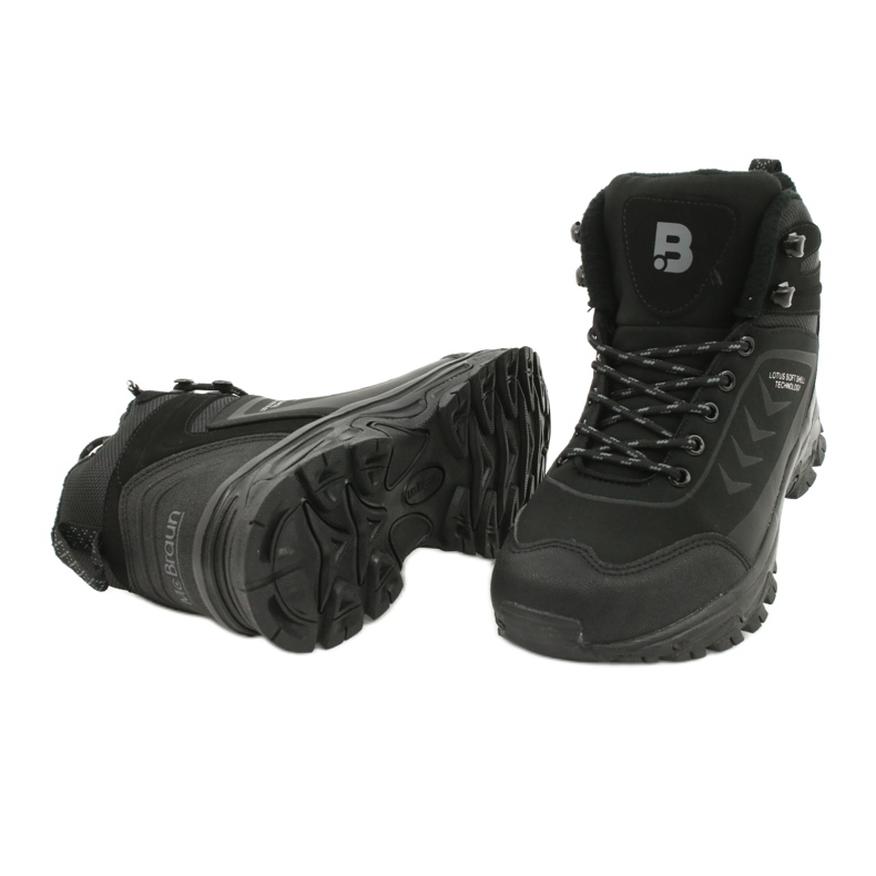 McBraun High sports softshell trekking preto 9TR37-1403 2