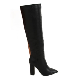 Over-boots no post preto RB42P Black 2