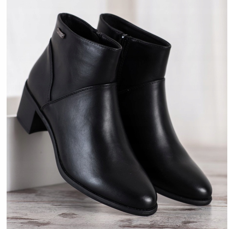 Sergio Leone Botas Pretas Clássicas preto 2