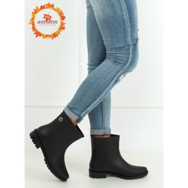 Galochas femininas pretas DC11 pretas mate preto 1