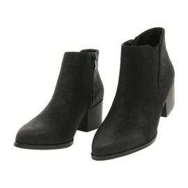 Sergio Leone Botas de salto alto BT621 pretas preto 2