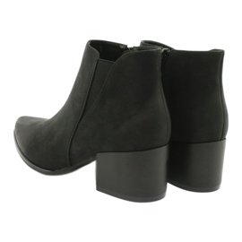 Sergio Leone Botas de salto alto BT621 pretas preto 5