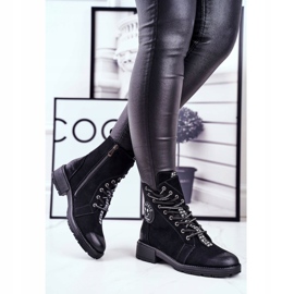 Vinceza Botas pretas quentes femininas Aspen preto 1