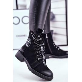Vinceza Botas pretas quentes femininas Aspen preto 2