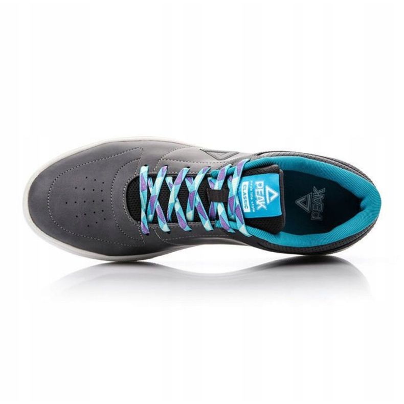 Sapatos Peak E43951B M 61513-61516 azul cinza 2