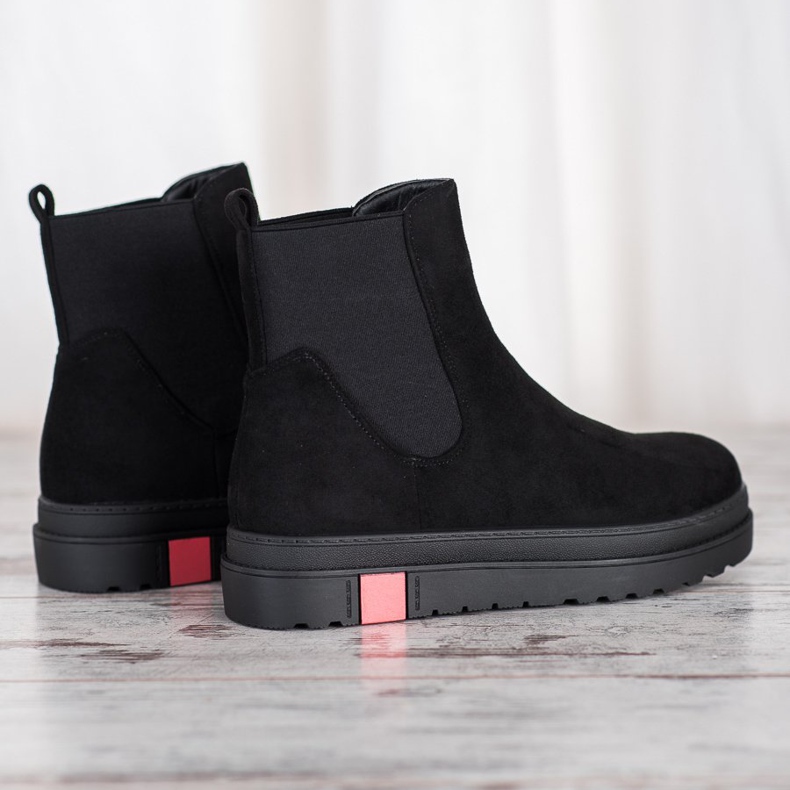 Seastar Botas na plataforma preto 1