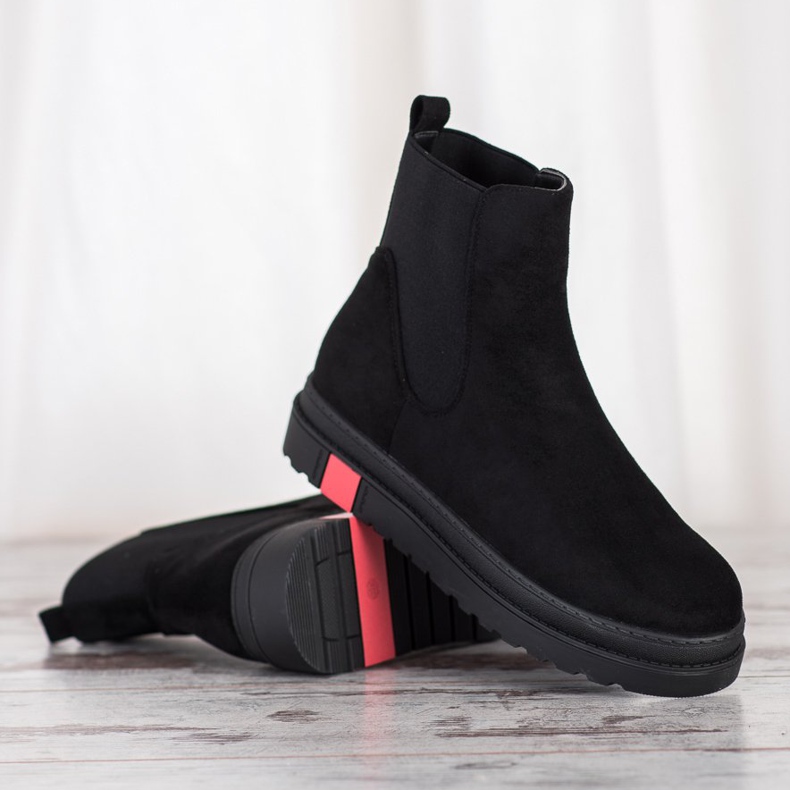 Seastar Botas na plataforma preto 2