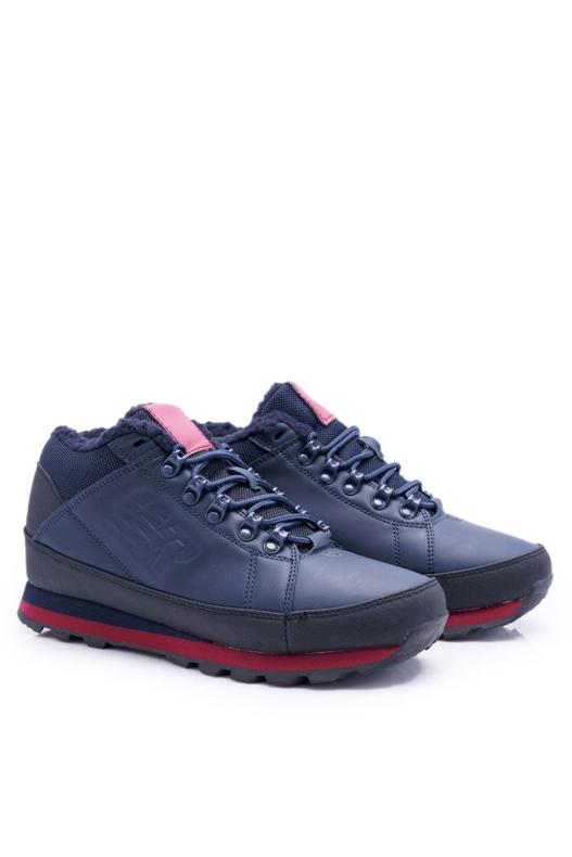 Sapatos de trekking masculino Noriginals alto ao ar livre azul marinho preto vermelho azul-marinho 1