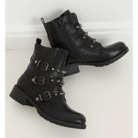 Botas militares pretas Z195 pretas preto 1