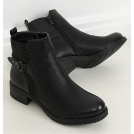 Botas pretas Chelsea para mulheres pretas MDM226 pretas preto 1