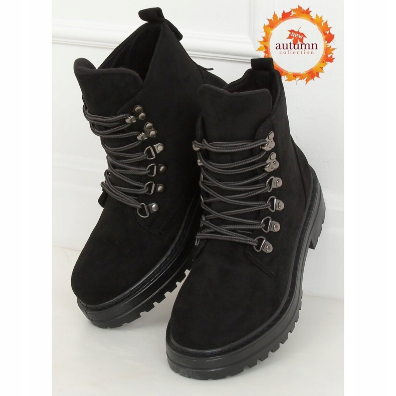 Botas pretas A88-38 Pretas preto 1