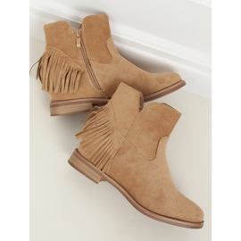 Botas estilo Boho em bege 1515 bege 2