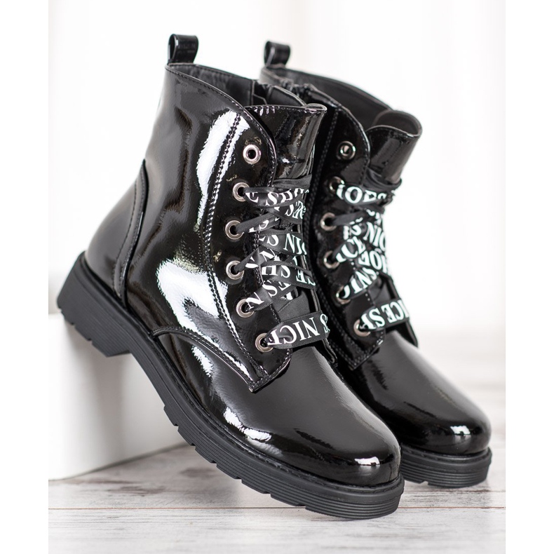 Trabalhadores lacados VINCEZA preto 1