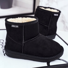 Botas de neve Big Star pretas infantis GG374081 preto 1