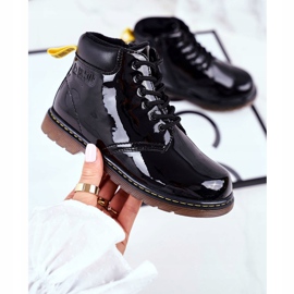 Botas aquecidas para crianças Big Star pretas GG374075 preto 1