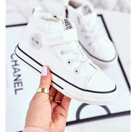 Tênis infantil Big Star Warm White GG374033 branco 1