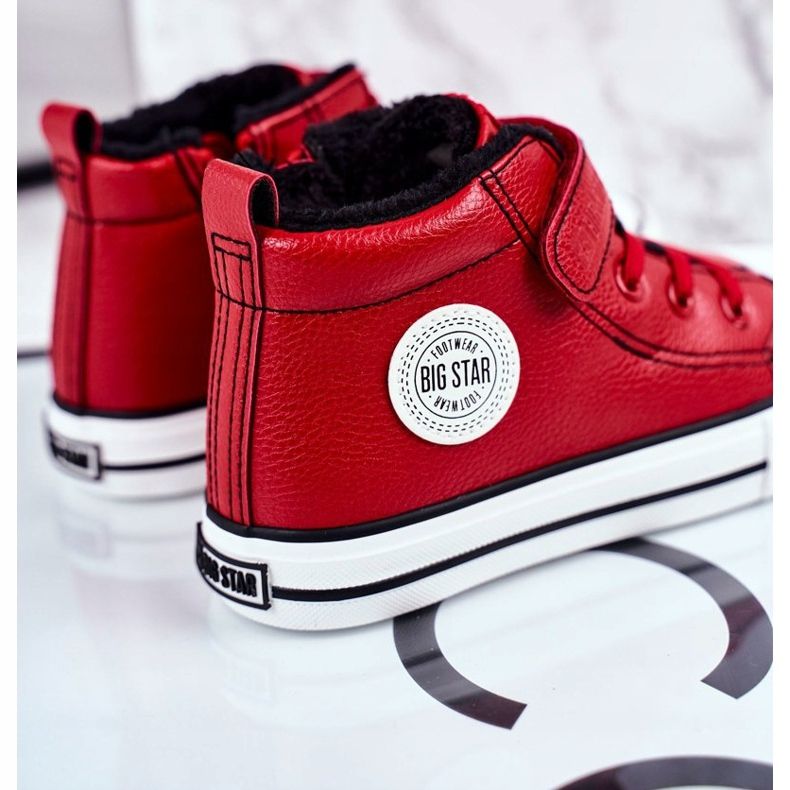 Tênis infantil Big Star Warmed Red GG374034 vermelho 1