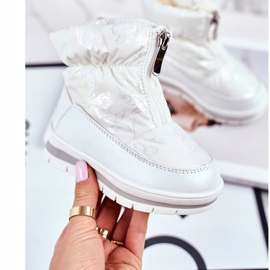 WEESTEP Botas de lã infantil para neve quente e bolhas brancas branco 2