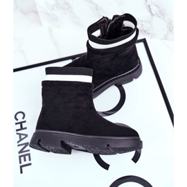 Apawwa Sapatinho infantil preto quente pinko 2