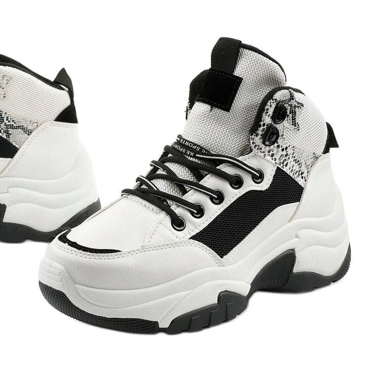 Tênis Cirisesis Branco preto 1