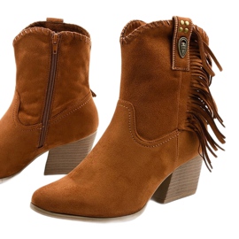 Botas cowboy camelo camelo da Lamimeila marrom 1