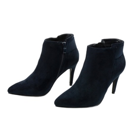 Botins azul marinho com elástico Adresea 2