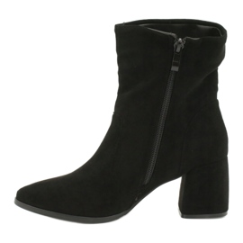 M.Daszyński Botas de camurça preta MR2025-10 preto 1